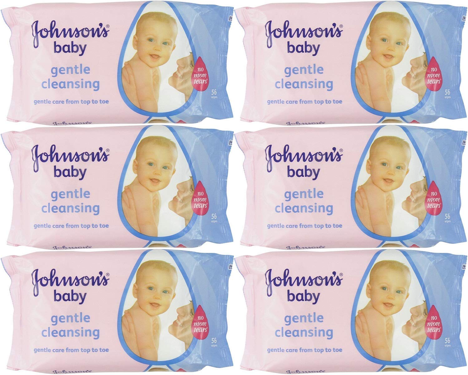 johnson's baby hand & face wipes