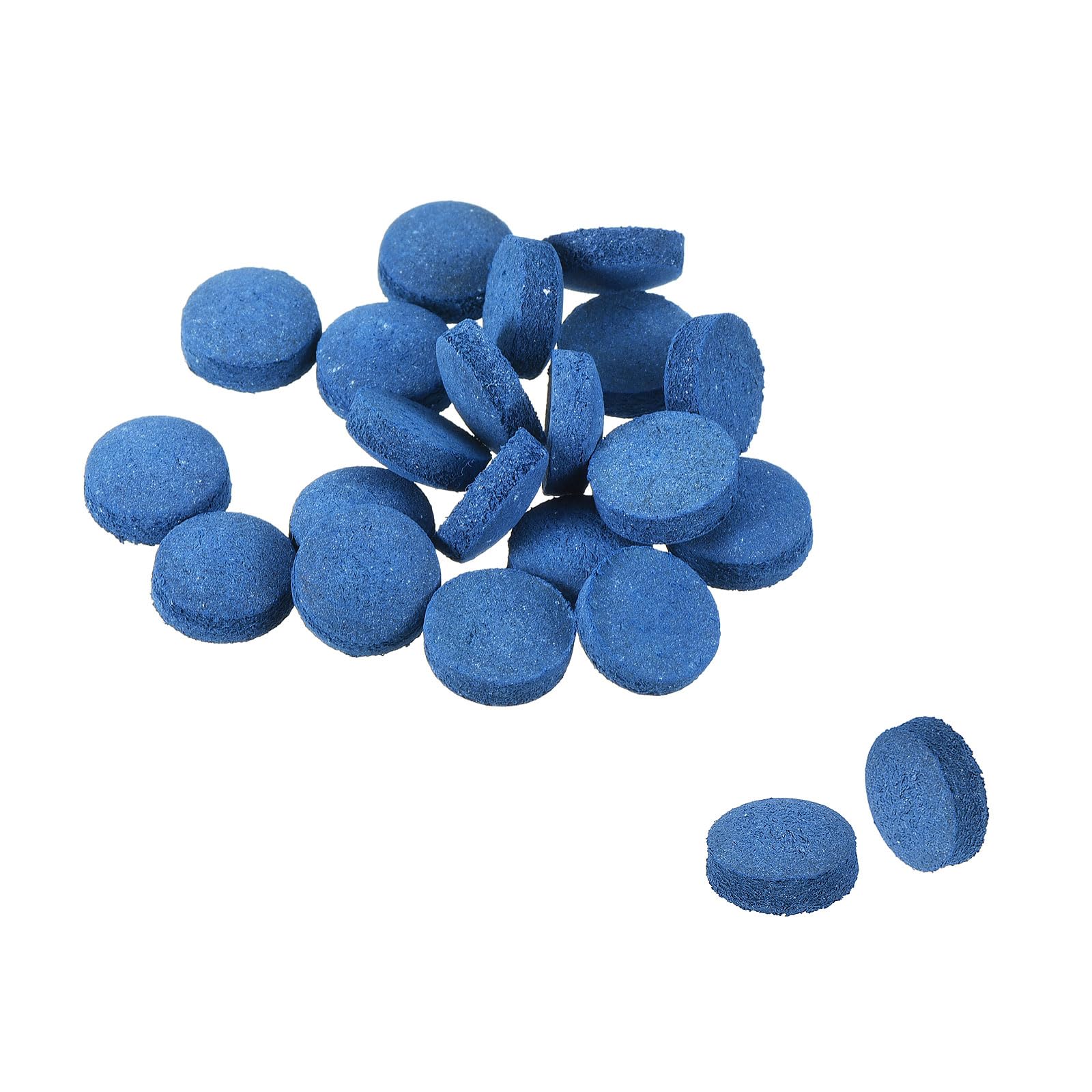 PATIKIL 12mm Pool Cue Tips, 30 Pack Pool Billiard Cue Tips Pool Stick Replacement Tips Pool Stick Tips Snooker Cue Tips, Blue