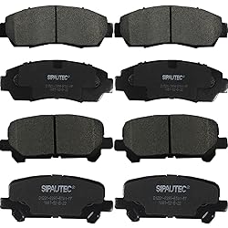SIPAUTEC-Front & Rear Ceramic Brake Pads