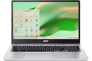 acer Chromebook 315 Laptop | Intel Celeron N4500 | 15.6" Full HD IPS Display | Intel UHD Graphics | 4GB LPDDR4X | 64GB eMMC | Intel Wi-Fi 6 | DTS Audio | USB Type-C | Chrome OS | CB315-4H-C8XU