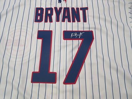 Kris bryant signed jersey Clearance