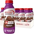 Premier Protein 30g High Protein Shake, Chocolate, 12 Pack | 160 Calories, 24 Vitamins & Minerals, No Added Sugar, Supports M