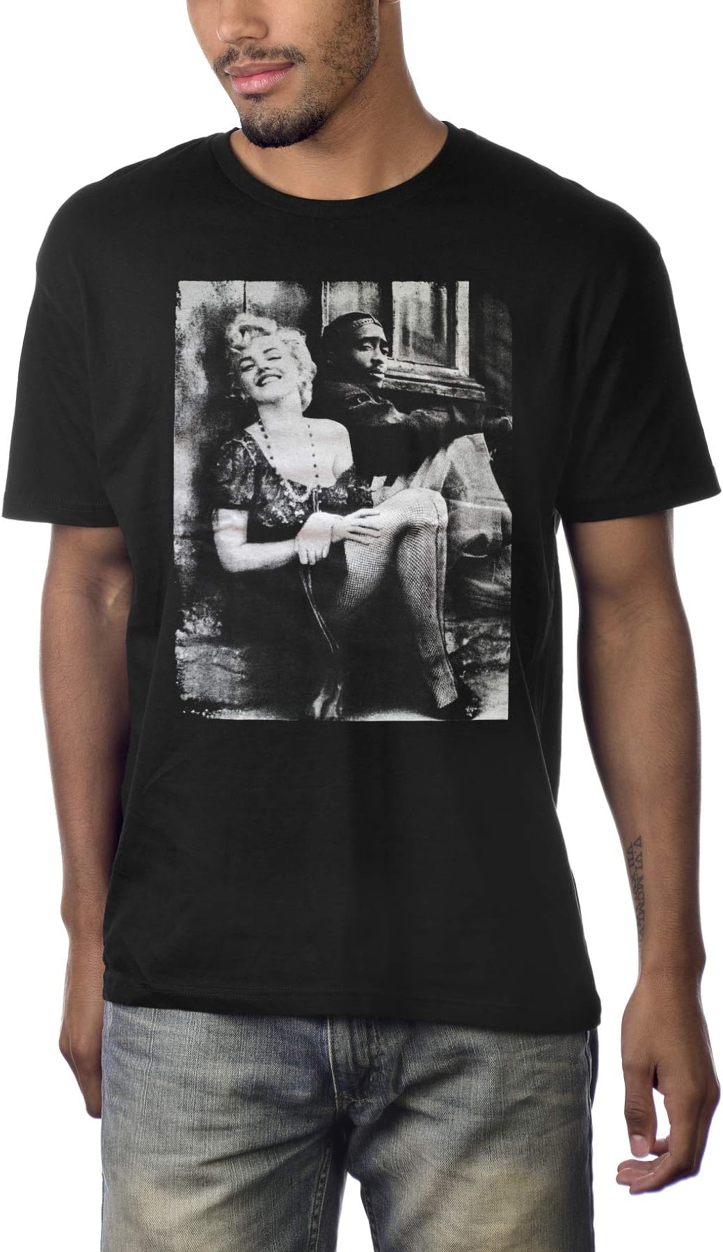 DOBYUrban Vintage Graphic Printed Men's Casual T-Shirt