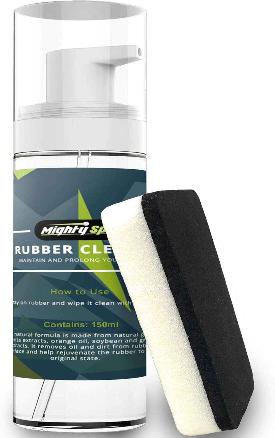 MightySpin Ping Pong Paddle Cleaner Table Tennis Accessories Rubber