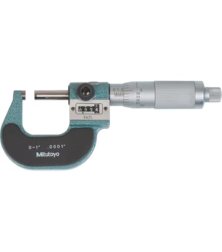 Mitutoyo 193-213, 2-3 X .0001 Digit Outside Micrometer, Ratchet