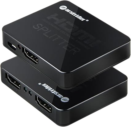 Amazon Com Farstrider Super Mini Hdmi Splitter 1x2 Ports 1 Input To 2 Outputs Active Amplifier Support 3d Ultra Hd 4k Deep Color Hd Audio For Hdtv Sky Blu Ray Ps4 Xbox Amazon Com Farstrider Super Mini Hdmi Splitter 1x2 Ports 1 Input To 2 Outputs Active Amplifier Support 3d Ultra Hd 4k Deep Color Hd Audio For Hdtv Sky Blu Ray Ps4 Xbox