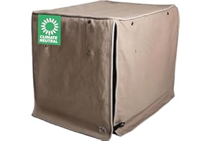 Molly Mutt Wild Horses Dog Crate Cover, 100% Cotton Canvas Cover with 2 Roll-Up Panels, Ideal for Dog or Cat Crate, Durable, Washable, and Free of Harmful Chemicals, 30" x 21" x 24"