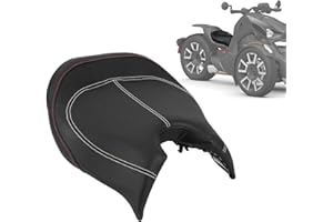 PSLER Ryker Driver Seat Cushion for Ryker 600 900 2019-2023, ACE 600 900 2019-2023, Black UTV Seat Cushion