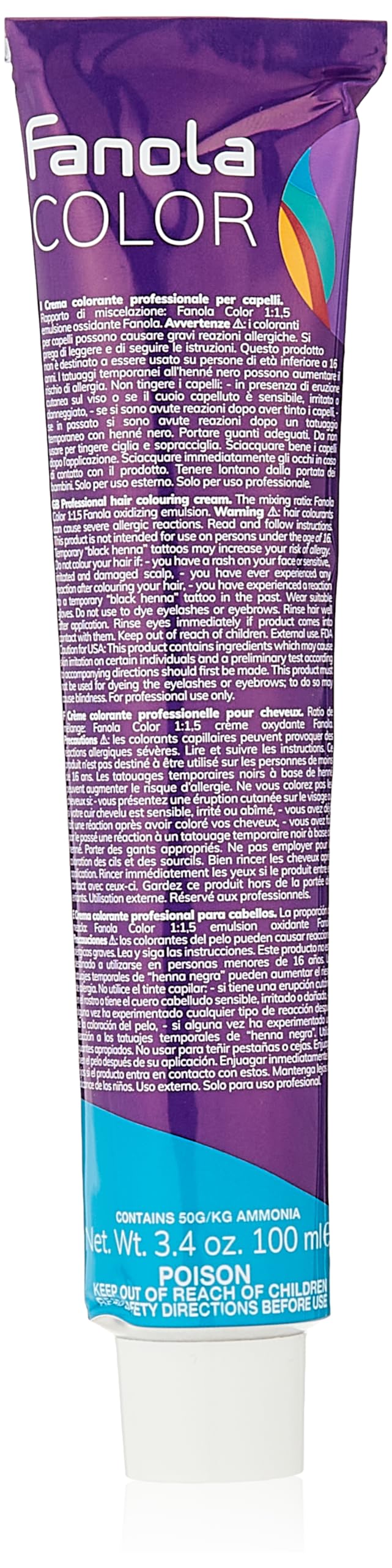 Fanola Cream Colore Colouring Cream 4.29 Dark Chocolate 100 ml