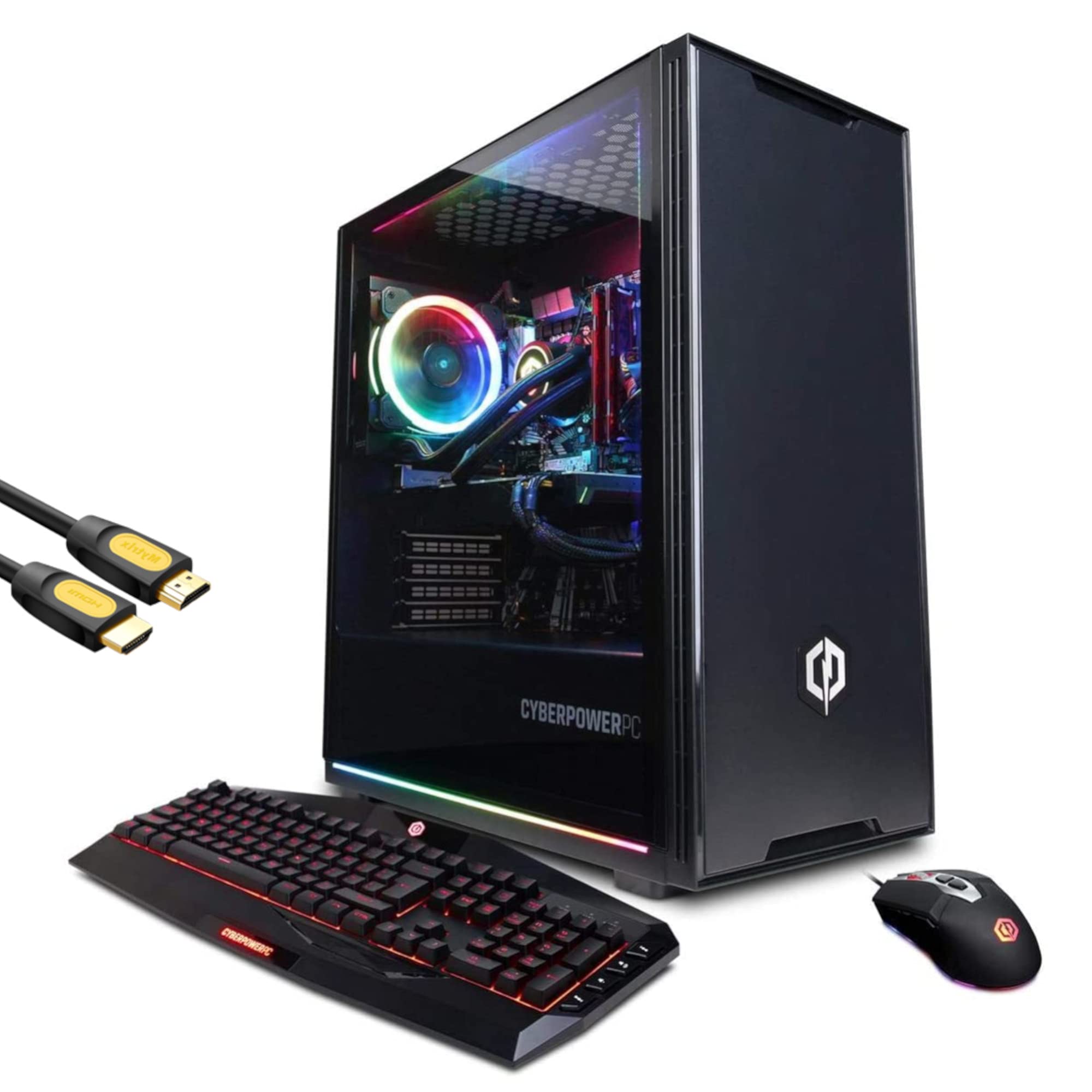 Mytrix Supreme Liquid Cool Gaming PC by_CyberPowerPC, AMD Ryzen 9 5900X, AMD Radeon RX 6700 XT, 16GB