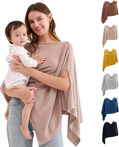 Momcozy Breastfeeding Cover Nursing Shawl Portable Privacy Multi-Use