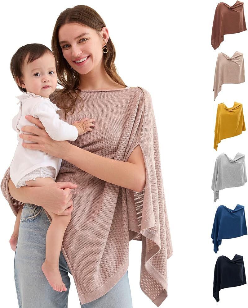 Momcozy Breastfeeding Cover Nursing Shawl Portable Privacy Multi-Use