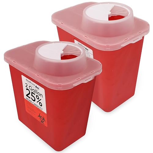 Oakridge Products Large Sharps Container for Home Use and Professional ...