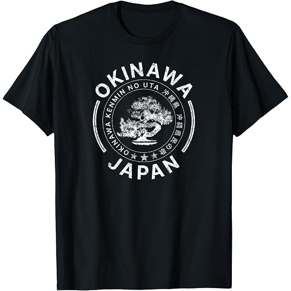 Amazon.com: Okinawa Japan Retro Japanese T-Shirt : Clothing, Shoes