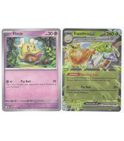 ポケカ Amazon.com: Espathra 081/182 - Paradox Rift - Rare - Pokemon 3