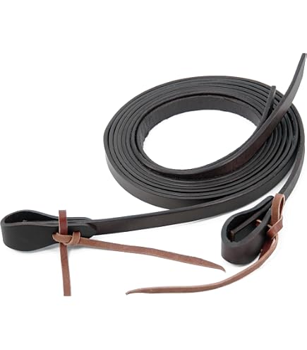 Rênes Fendues En Cuir Extra Lourd Weaver - Light Oil - Neuves