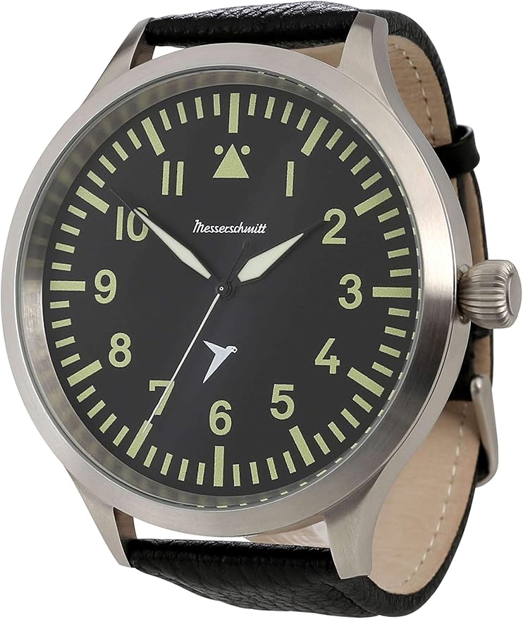 Messerschmitt by Aristo Aviator Watch 209 – Made in Germany (Special Model Speed World Records) – Ronda Quartz Movement