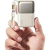 INIU 45W Power Bank, Ultra Small 10000mAh Portable Charger, USB C in&Out Fast Charging Battery Pack, Travel External Phone Po