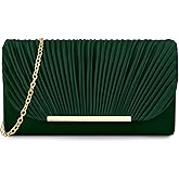 TINDTOP Clutch Purses for Women Evening Handbags for Formal Wedding Party Cocktail Prom Crossbody Shoulder Envelope Bag