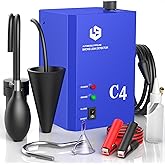 Smoke Machine Automotive Leak Detector, Smoke Machine Leak Tester for All 12V DC Vehicles in Vacuum,Fuel Diagnostic Pipe Syst