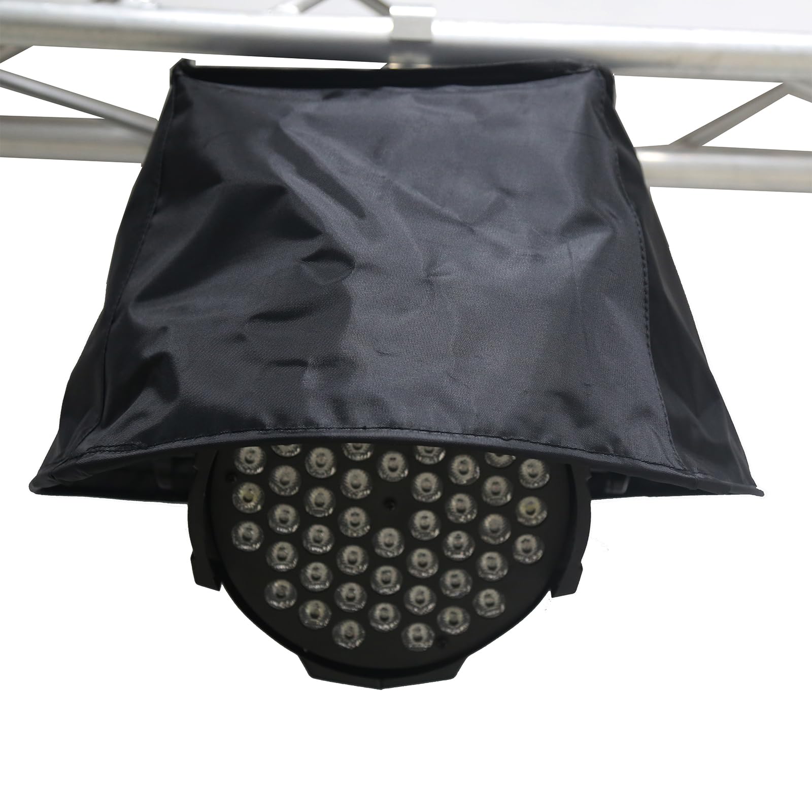 Stage Light Rain Cover, Led Par Waterproof Outdoor Light Shield, IP65 Led Par Stage Light Weather Cover(4 Pack Black)