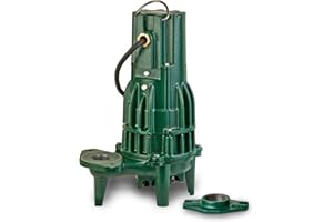 Zoeller 284-0004 Non-Automatic Cast Iron Single Phase Submersible Sewage/Effluent Pump