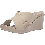 Crocs Women's Leigh II Cross-Strap Wedge Sandal