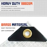 DASKIGO 2 x 2 m Heavy Duty Reinforced Tarpaulin Cover with 6 Bungee Balls view 3
