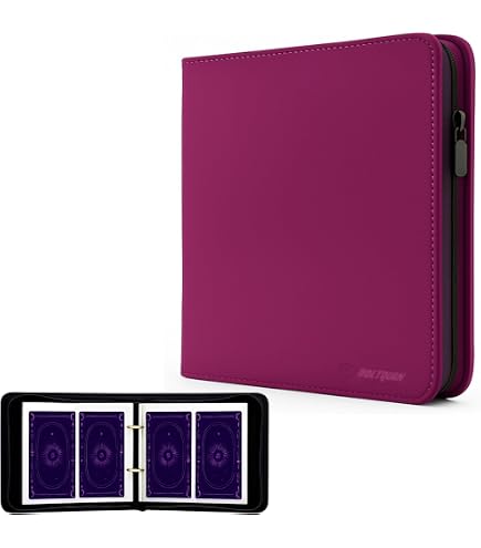 Amazon.com: Boltquan Tarot Card Binder PU Leather – Holds 80 Cards