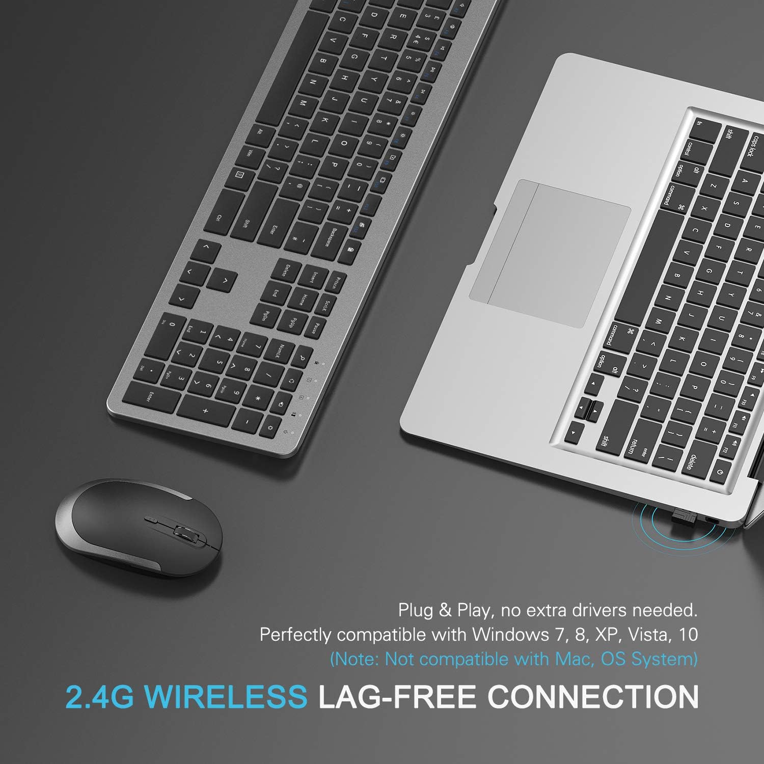 seenda Wireless Keyboard and Mouse Set - Image 5