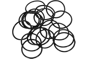PATIKIL Silicone O-Rings, 32 Pcs 23mm OD 20mm ID 1.5mm Thick Sealing Washer Gasket Rings for Car Auto Vehicle Plumbing Repair