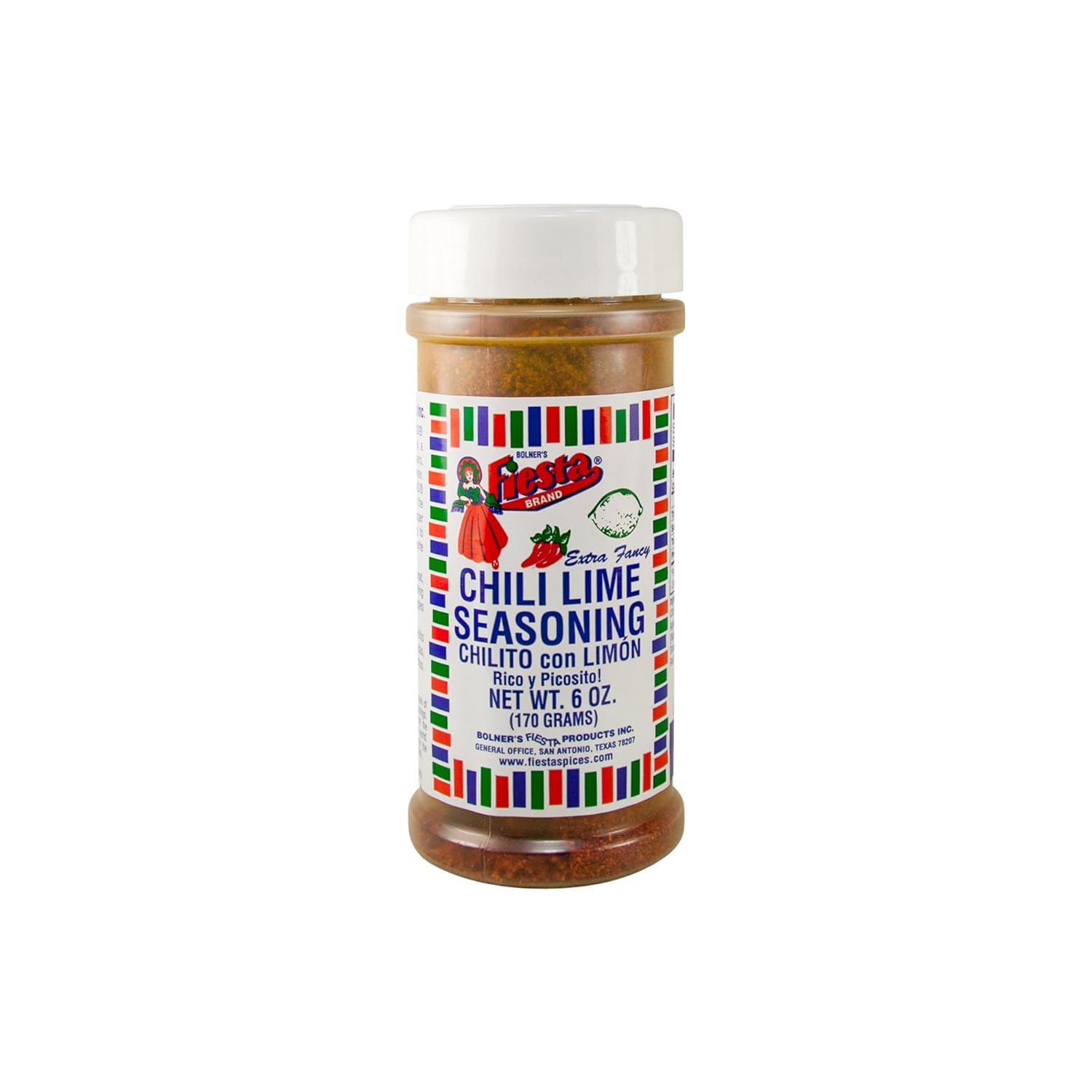 Bolner's Fiesta Chili Lime Seasoning for Fruit & Veg 6oz