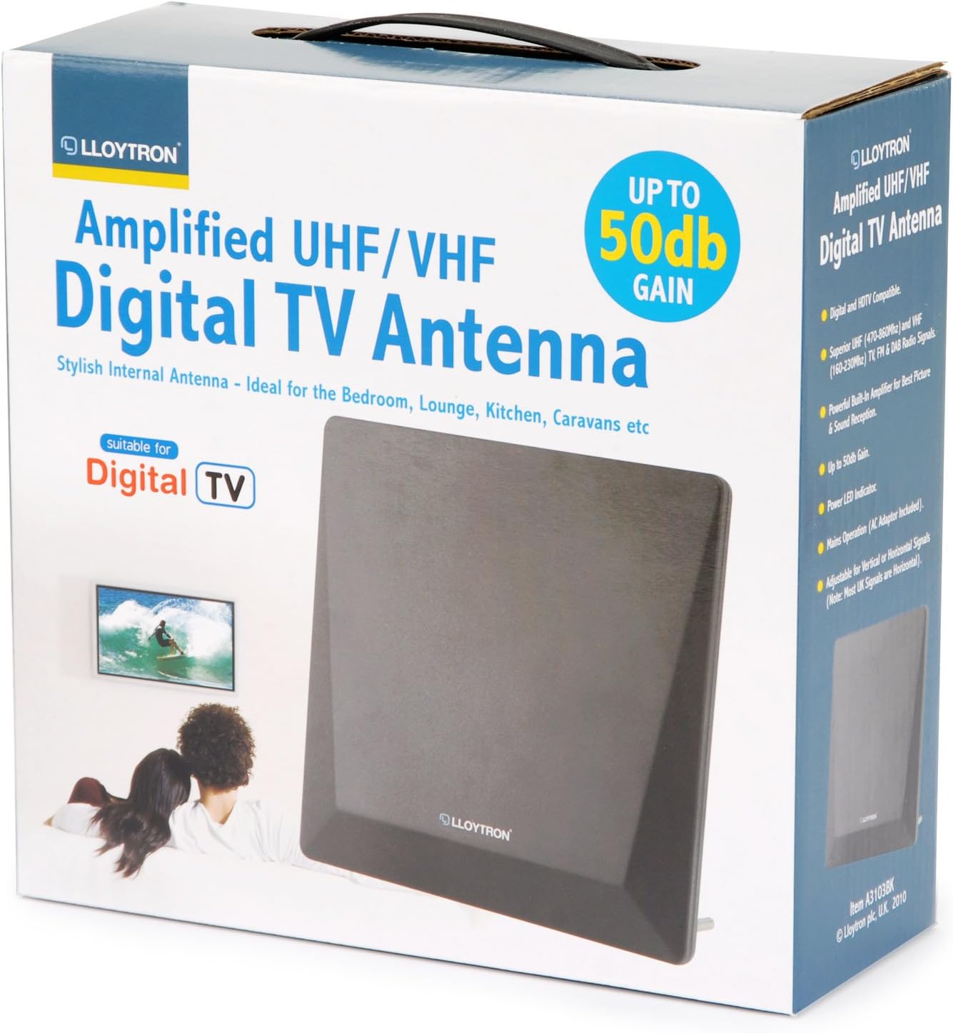 Lloytron A3103BK Indoor Digital TV Antenna - Image 3