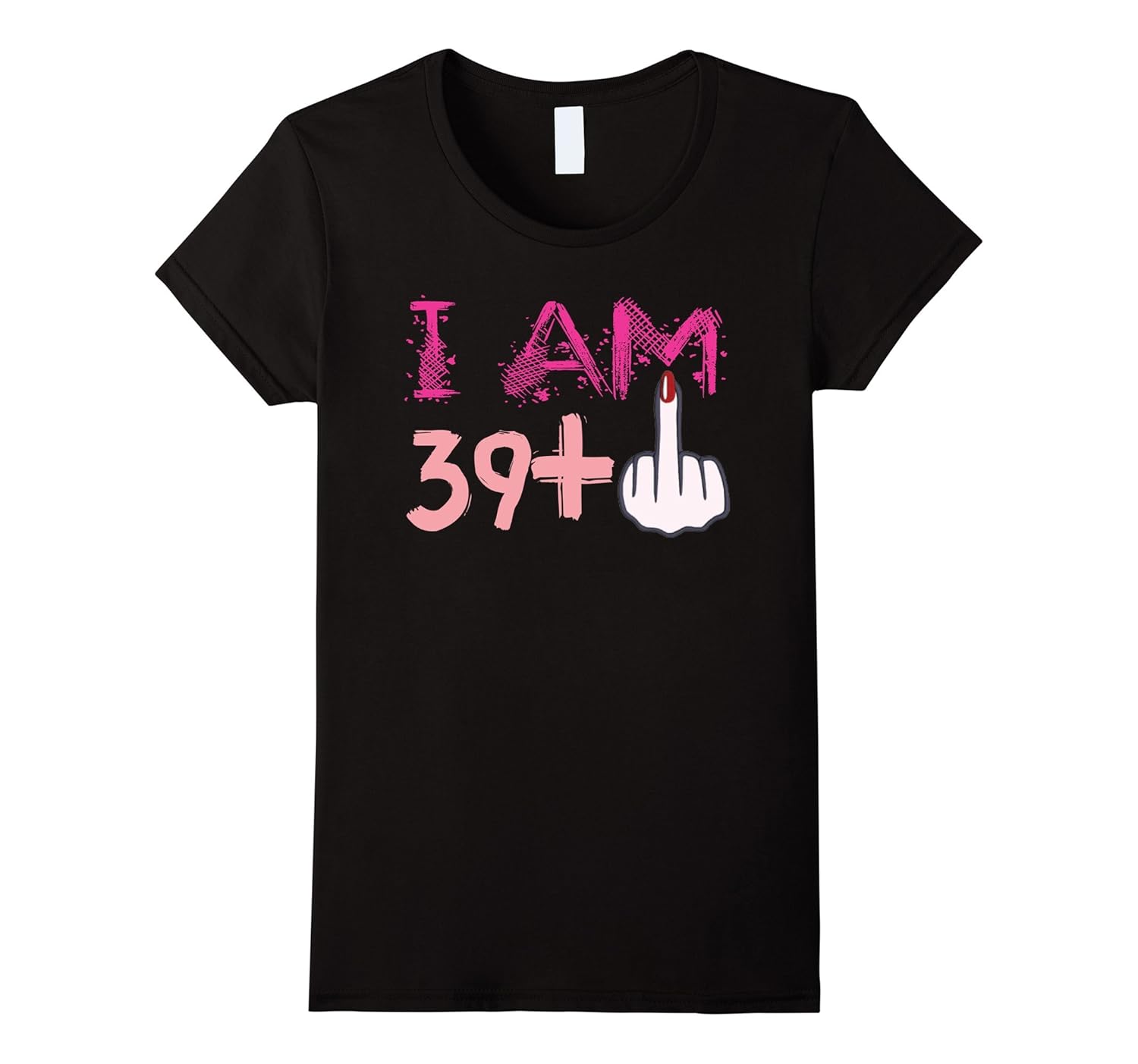 Womens 40th birthday Gift ideas Funny T shirt-Rose