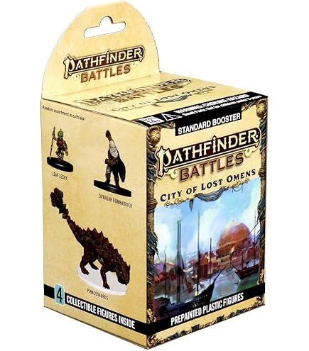 Pathfinder Battles: Legendary Adventures Standard Booster - Fantasy Miniatures For RPG Gaming
