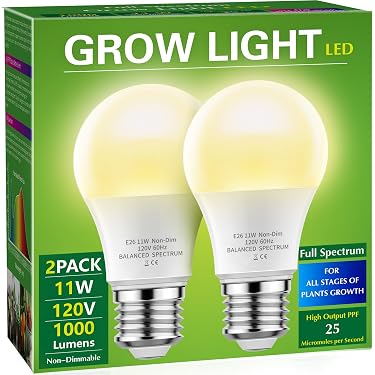 Amazon Best Sellers: Best Plant Growing Light Bulbs