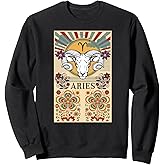 Aries Zodiac Sign Aries Birthday Aries Horoscope Sweatshirt
