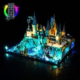 BrickBling LED Light Compatible with Lego 76419 Castle and Grounds - Not Come with Building Set (RC Version)