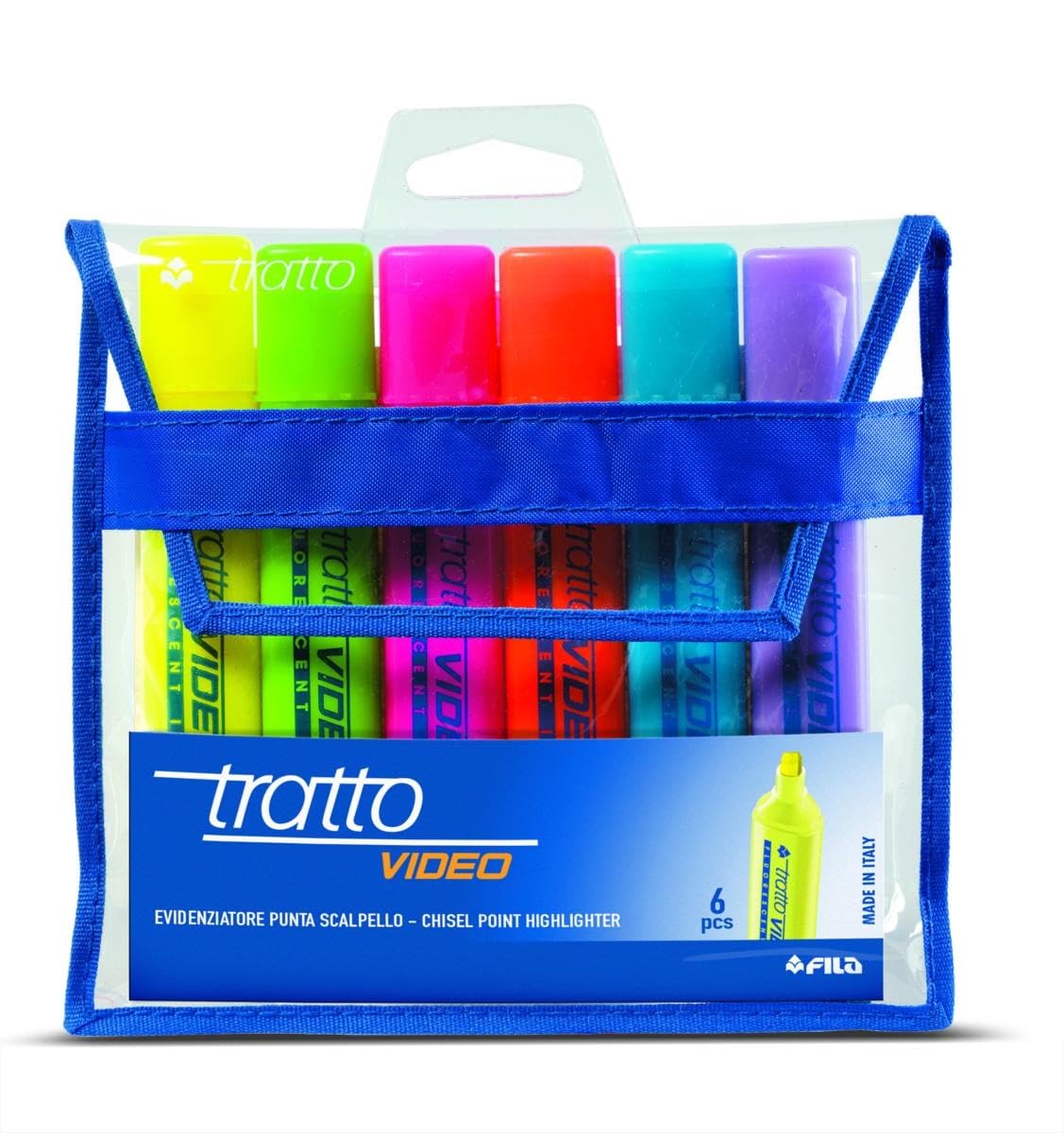 TRATTO WO6 Highlighters Pack of 6