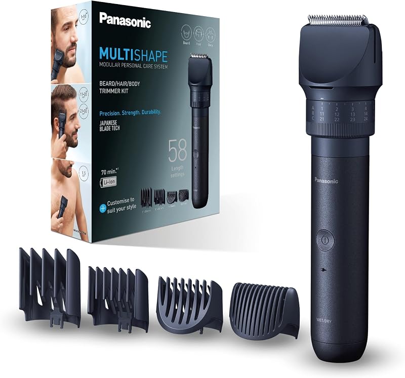 Panasonic ER-CKL2 Multishape Modular Personal Care System Black