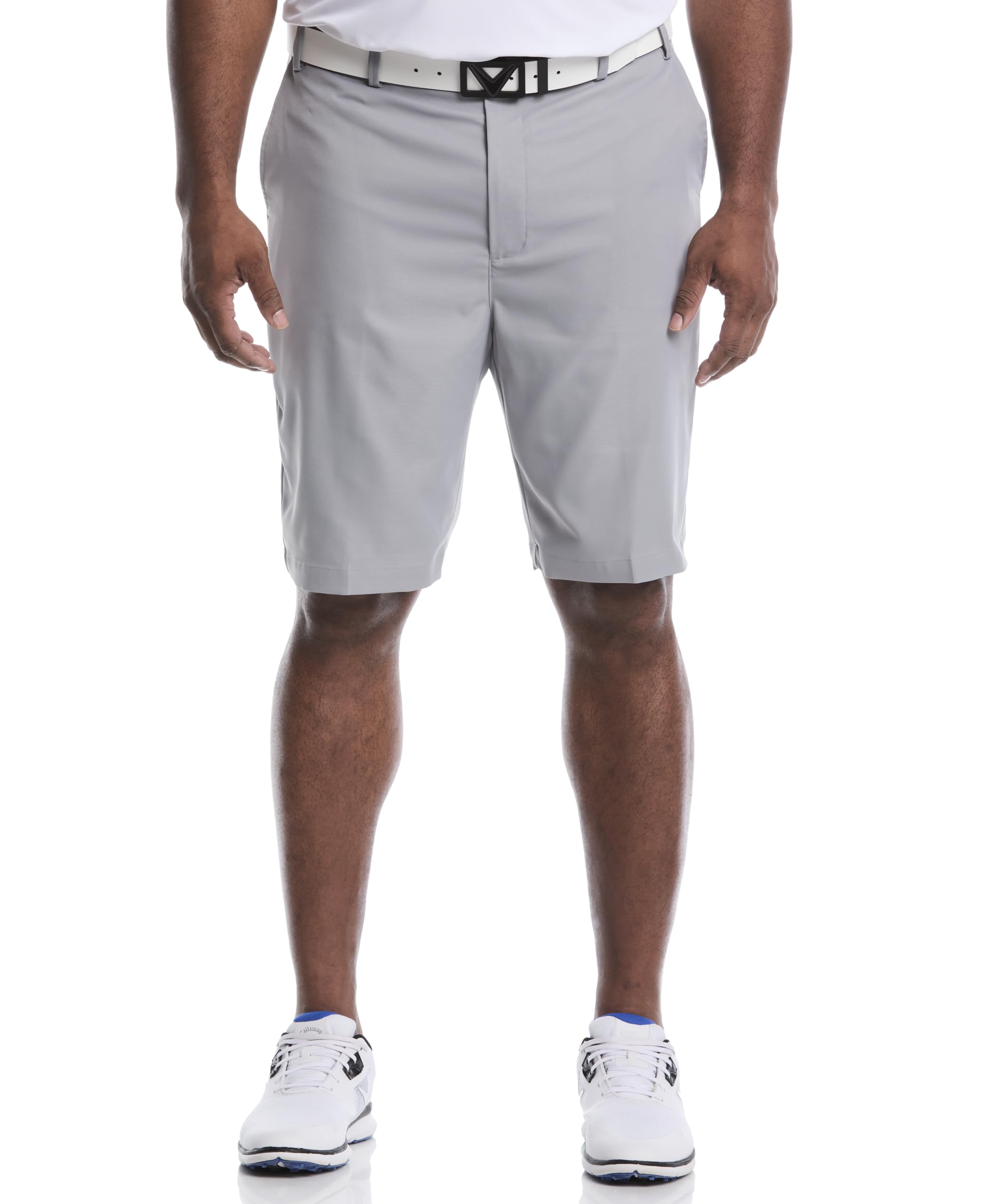 Pro Spin 3.0 Performance 10" Golf Shorts with Active Waistband (Size 30 - 44 Big & Tall), Sleet, 44 Big Image