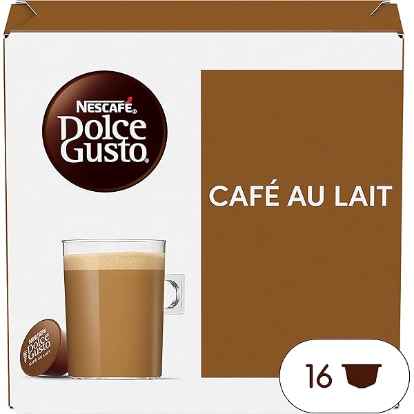 Nescafe Dolce Gusto Cafe Au Lait 160g : Amazon.ca: Grocery