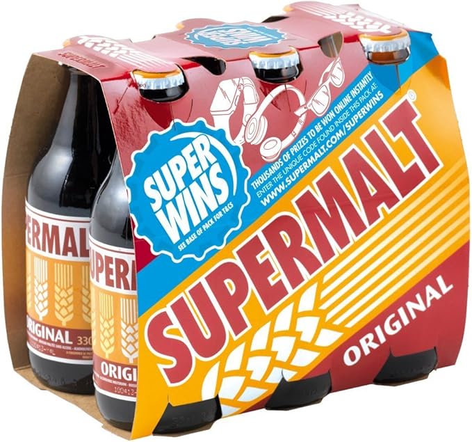 ( 24 Pack ) Supermalt Bottles 6pack 330ml Amazon.co.uk Grocery