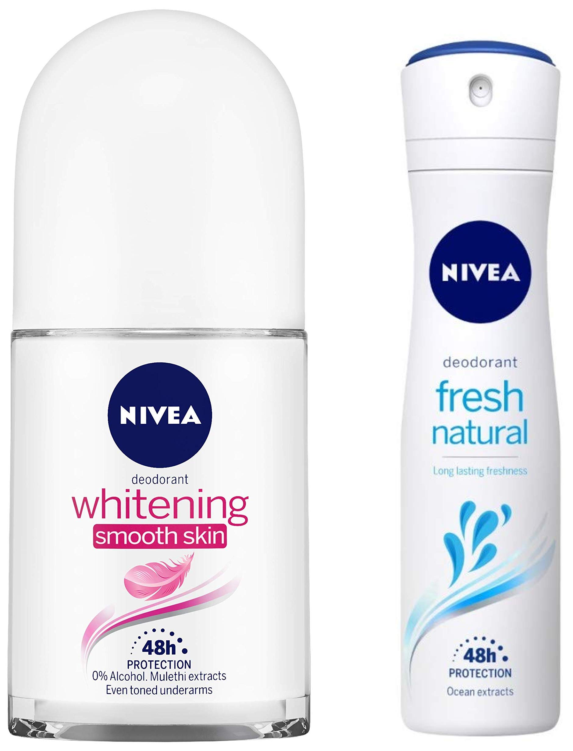 Nivea Extra Whitening Pore Minimizer Antiperspirant Deodorant Rollon