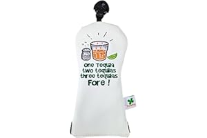 Foretra Tequila Driver Headcover Golf Club Covers Blade Mallet Putter Cover Alignment Stick Holder Hybrid Fairway Wood Head C