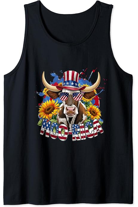 bull skull tank top