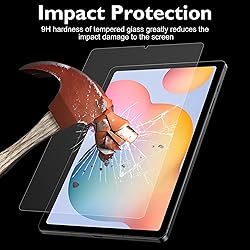 Esanik 2 Pack Like Paper Glass Screen Protector for