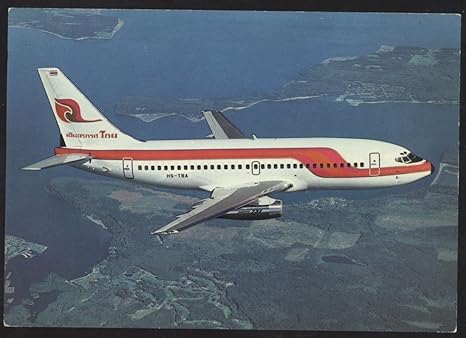 Amazon Com Cp Avion Boeing 737 Hs Tba Tna Airplane Continental Passenger Jet World Postcard Everything Else