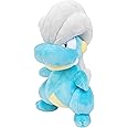 Pokémon Bagon 8" Plush - Scarlet and Violet Salamence Evolution - Authentic Soft Stuffed Animal Toy Dragon Type Figure - Easter Basket Stuffer Gift for Kids, Boys, Girls - 2+