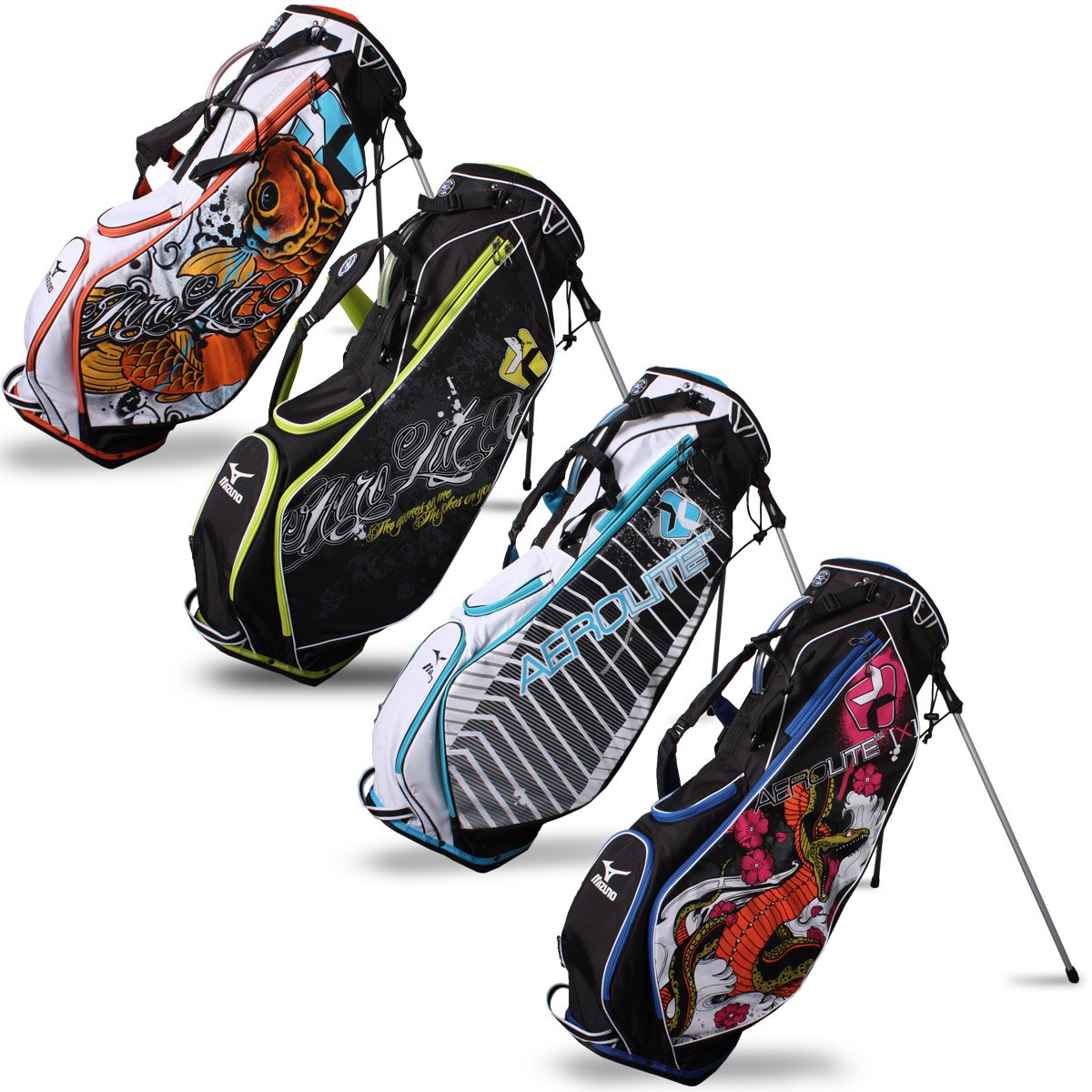 Mizuno 2012 Aerolite X 'Limited Edition' Lightweight Stand Golf Bag